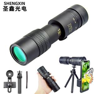 单筒望远镜10-300×40变倍高清手持户外伸缩演唱会望眼镜四