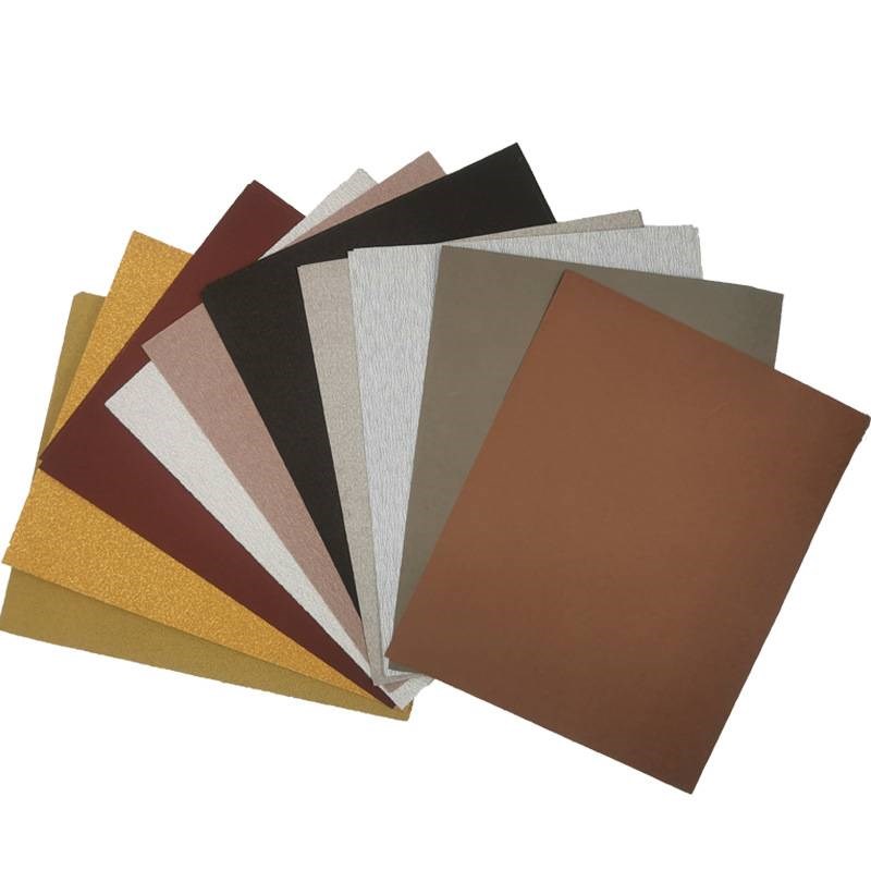 砂纸汽车木工抛光打磨超细砂纸耐水黑砂纸干磨白砂60#-7000#