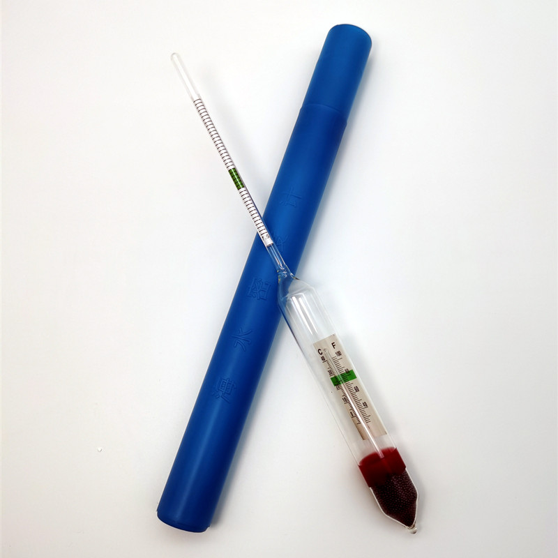 海水密度比重计水培殖海鲜鱼缸水族盐度计咸度计盐水浓度表高精度