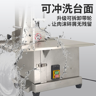 猪蹄家用锯骨机切割全自动机锯小型据切排骨骨头电动商用台式骨头