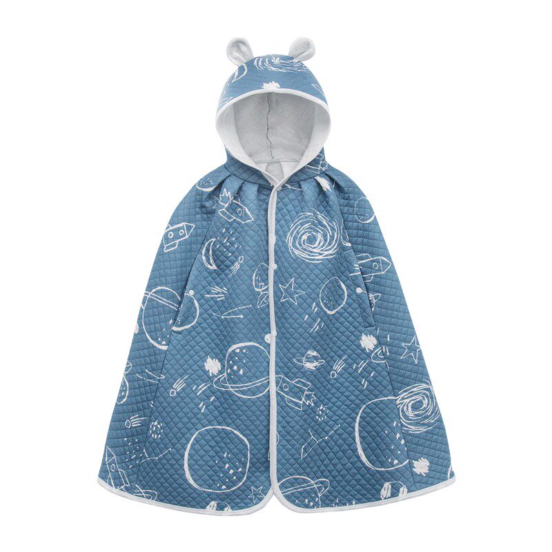 婴儿披风斗篷保暖春秋冬季外出防风挡风男女童儿宝宝斗篷外套披肩