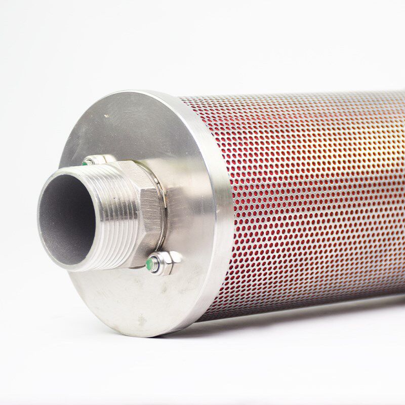 环海牌不锈钢压缩空气XY-05降噪07干燥消音器气动隔膜泵20/15/12