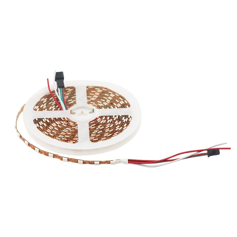 游神/神将幻彩装饰灯带5V WS2812B黄板S型可折叠灯带天使之眼灯圈