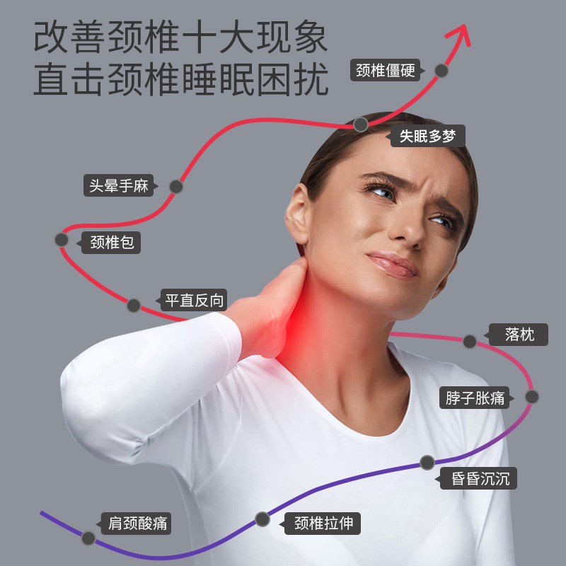 颈椎专用乳胶枕头泰国天然橡胶枕头护颈椎助睡眠男女单人记忆枕芯