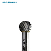 凯普森碳化钨旋转锉刀金属打磨头刀扩孔铣刀圆球形硬质合金旋转锉