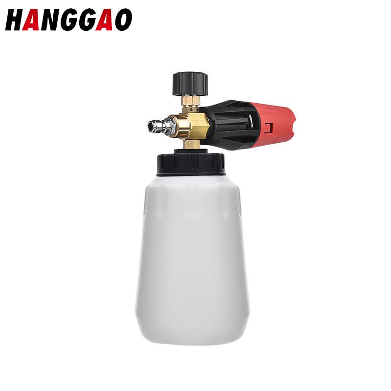 新款大嘴高压PA壶泡沫壶配洗车机水枪扇形泡沫喷壶 台州PA壶