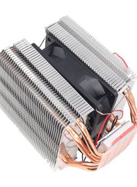DIY半导体制冷片散热套件CPUy4铜管散热器送静音风扇塔式散热设备