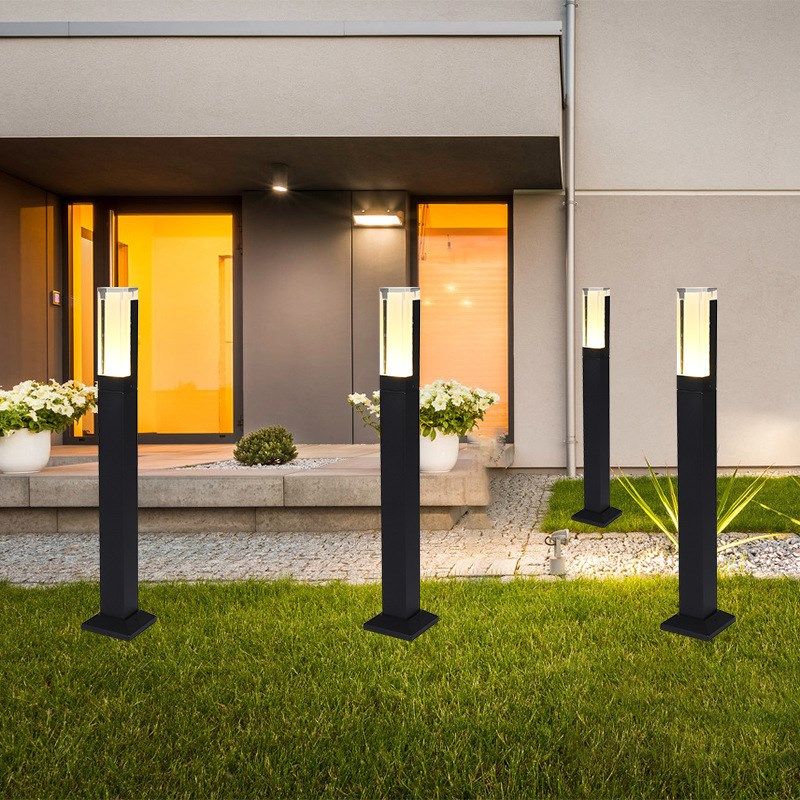 led简约草坪灯方形户外草地灯室外花园别墅景观庭院灯公园路灯