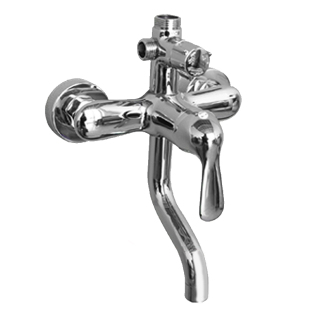 黄铜浴室淋浴花洒三出水冷热水龙头多功J能混水阀三档调节开关主