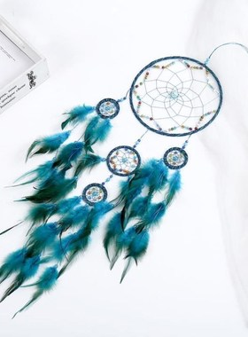 门饰墙饰墙壁吊饰挂饰小卧室摆件装饰品捕梦网清新爆款梦幻实用