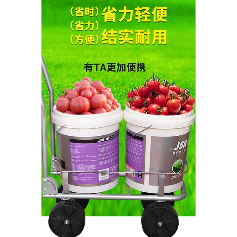 大棚多用途瓜果蔬菜移动采摘运输车懒人便携式推拉工具车折叠推车,农机/农具/农膜,其它农用工具,淘宝优惠券,粉丝福利购,淘宝优惠卷