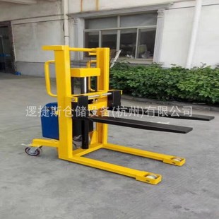电动经济款 卸搬运堆高车液压托盘叉车 非标半电动堆高车2吨升降装