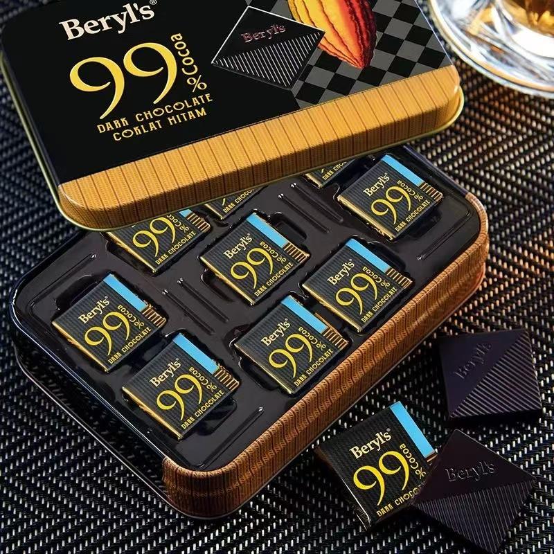 倍乐思99%可可脂黑巧克力礼盒装