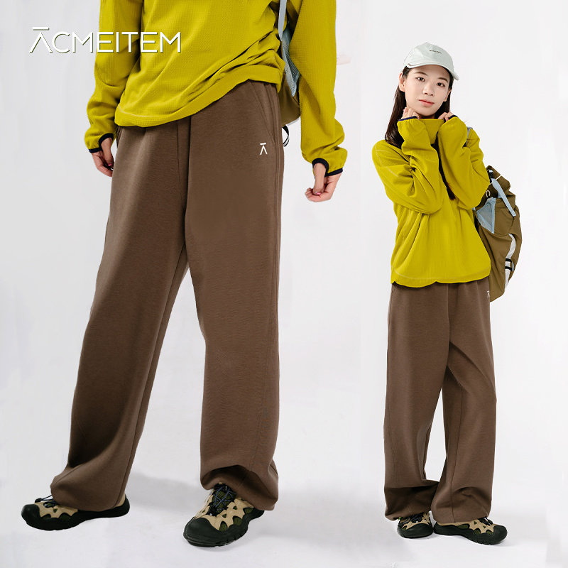 ACMEITEM爱棵米 休闲女士空气层针织长裤抓绒保暖微宽松裤子,户外/登山/野营/旅行用品,户外休闲裤,淘宝优惠券,粉丝福利购,淘宝优惠卷