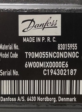 T90M055NC0NDN0C6W00MIX0000E6 # Danfoss//丹佛斯，液压泵