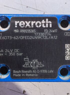 R901235365 4WE6D73-62/OFEG24N9K72L/A12 # Rexroth//力士乐