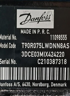 T90R075LWDNN8AS3DCE03MIX424220 # Danfoss//丹佛斯，液压泵