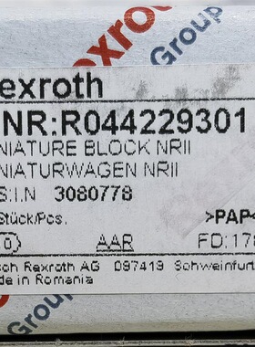 R044229301 # Rexroth//力士乐