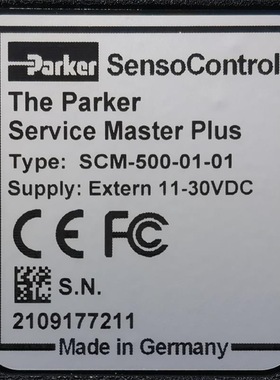 SCM-500-01-01 # Parker//派克，液压阀，比例阀，传感器