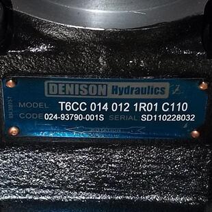 1R01 C110 Parker T6CC 叶片泵 012 派克 液压泵 014