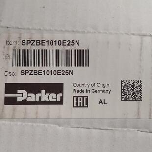 比例阀 SPZBE1010E25N 液压阀 派克 传感器 Parker
