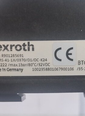 R901285691 ABZMS-41-1X/0370/D1/DC-K24 # Rexroth//力士乐