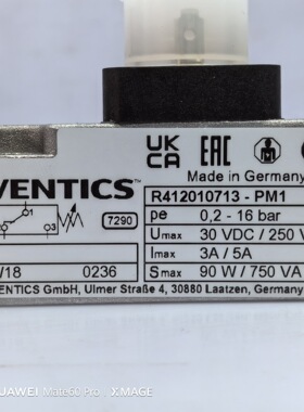 R412010713 # AVENTICS 压力开关, 系列 PM1