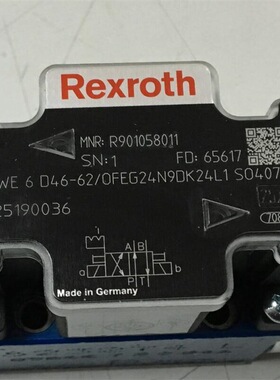 R901058011 4WE6D46-62/OFEG24N9DK24L1 SO407 # Rexroth
