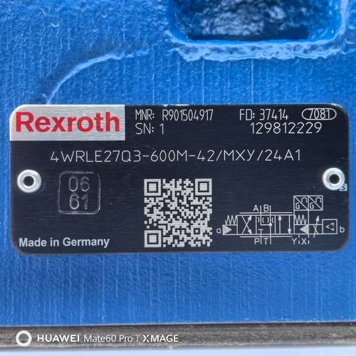 R901504917 4WRLE27Q3-600M-42/MXY/24A1 # Rexroth//力士乐