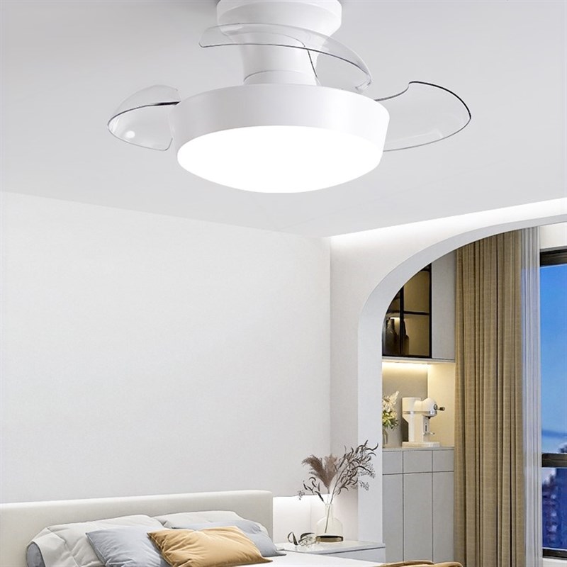 吸顶卧室隐形风扇灯2024新款家用灯低楼层电风扇吊灯餐厅客厅吊扇