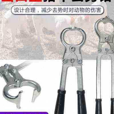 羊无血割势钳阉去l去势器夹蛋钳子牛羊钳煽去钳养殖蛋势器械