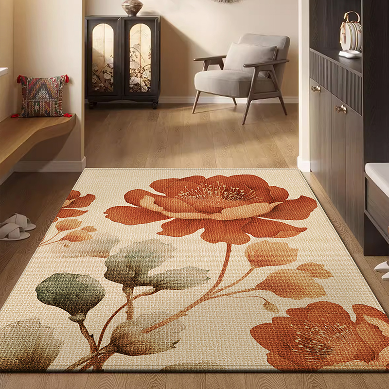 防滑高级感进门地垫新款入户门垫家用地毯可裁剪玄关脚垫耐脏垫子