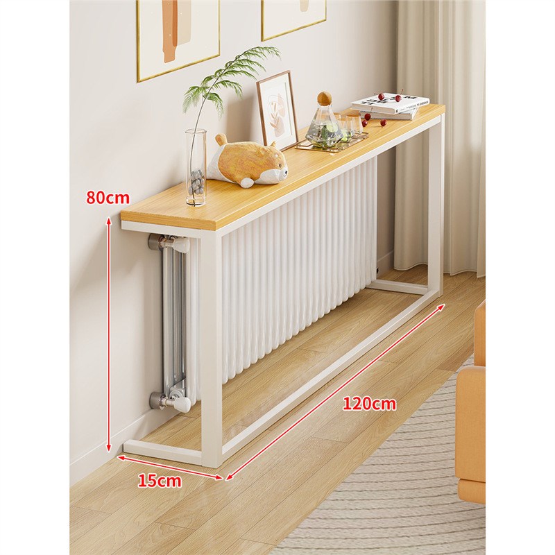 暖气片置物架客厅沙发后收纳长条桌子卧室床头床尾靠墙夹缝收纳柜