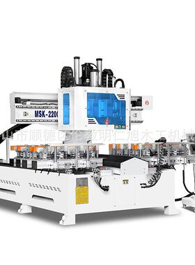 MSK2200-8全自动数控多轴榫槽机铣槽机设备可定制铣槽钻孔木塑