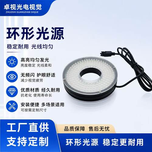 工业视觉环形光源LED机器检测