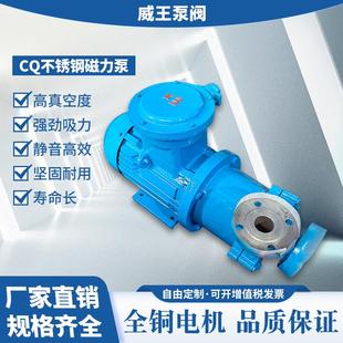 不力绣钢磁泵耐腐 卧式 CQ型力TYG动泵65CQ 35循驱环磁力泵磁直销