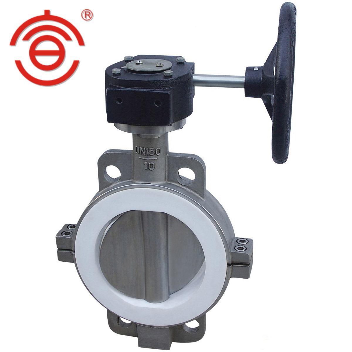 D371FD371F4646衬氟蝶阀供应D371F436衬氟蝶阀 业供应D7专1 F46衬