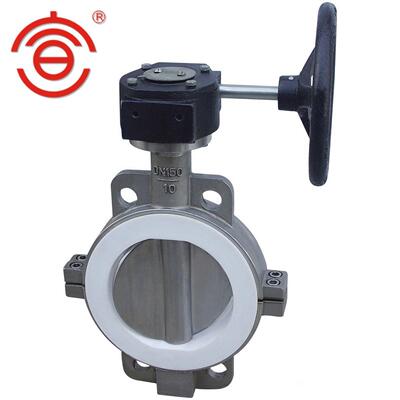 D371FD371F4646衬氟蝶阀供应D371F436衬氟蝶阀 业供应D7专1 F46衬