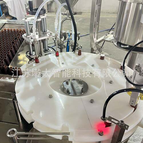 全自动口服糖液灌旋盖一603体机浆灌装机塑瓶液体灌装旋料盖装一