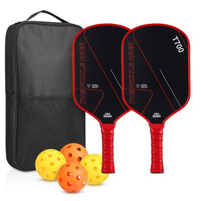 碳纤维T700匹克球拍16mm细磨砂进攻型比赛专用pickleball paddle