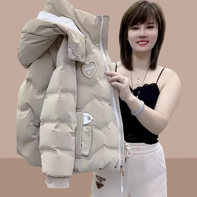 棉衣棉服女款冬季小个子2024z新款爆款外套夹棉加厚短款羽绒棉袄