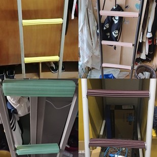 宿舍梯子脚踏垫大学上铺神器x楼梯泡沫垫防护垫寝室上床脚垫爬梯