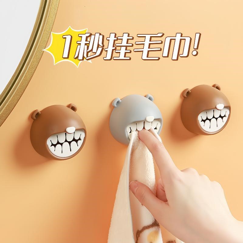 毛巾塞创a意毛巾架免打孔厨房抹布挂杆毛巾架擦手巾洗脸巾挂架