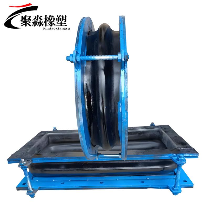 大口径风机外道橡胶补偿器软连接非金属波纹膨胀节圆形柔性避震喉