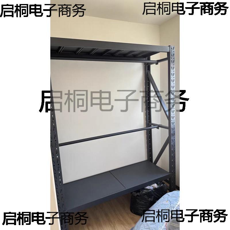 加厚家用服装衣柜货架晾衣杆圆管仓库挂衣架圆管梁长度