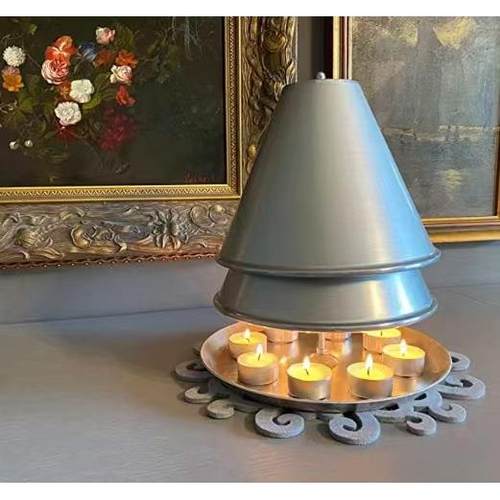 欧洲铁艺茶蜡加热暖炉铁暖手炉Tea light oven Ceramic radiator