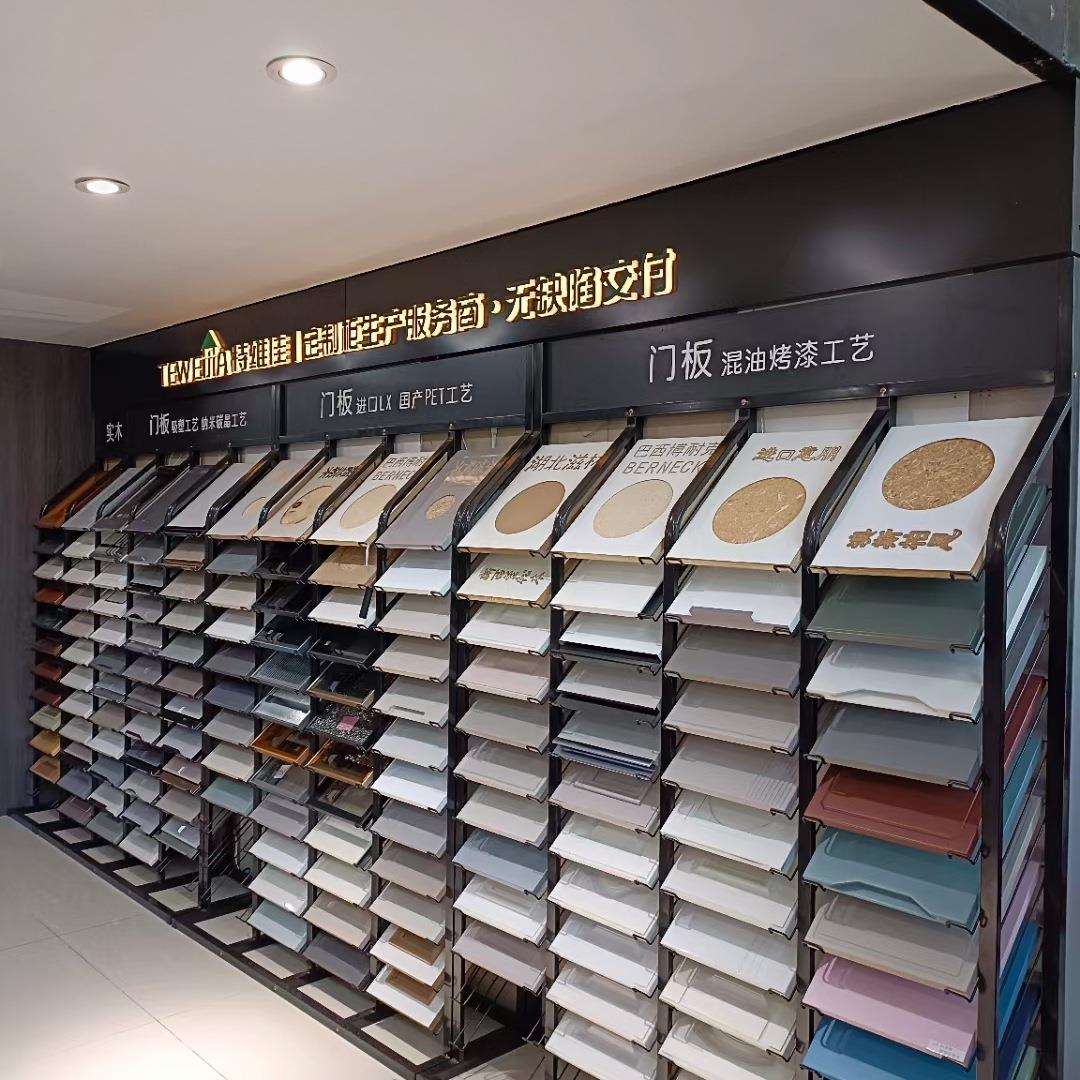 橱柜门板展示架30*40色卡展示架子瓷砖展架铝扣板天花色板展示架