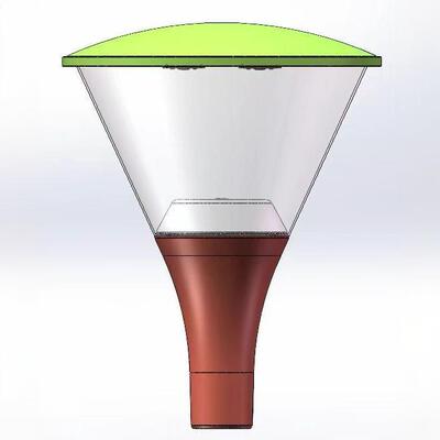 艾乐壹迪庭院灯A8款景观灯铝材庭院灯小区公园户外草坪灯中山灯具