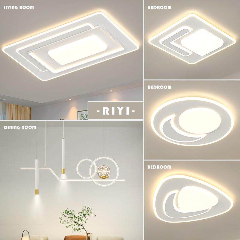 新款客厅灯大气简约现代吸顶灯卧室餐厅灯饰全屋套餐组合灯具