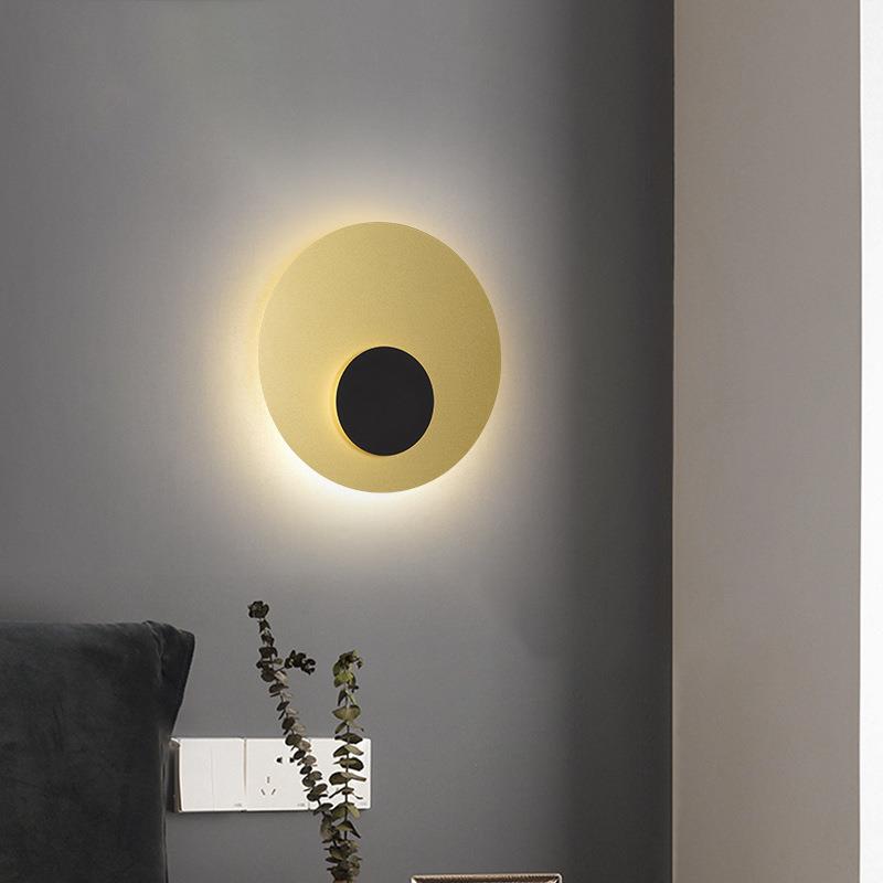 后现代个性书房酒店创意灯饰壁灯简约北欧床头飞碟卧室客厅灯具